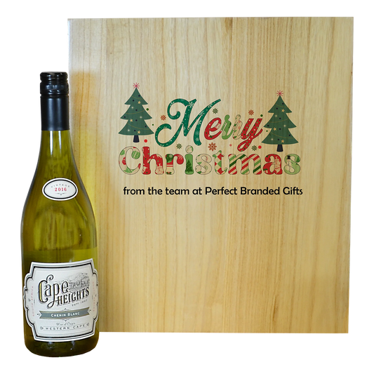 Triple Bottle Wooden Gift Box