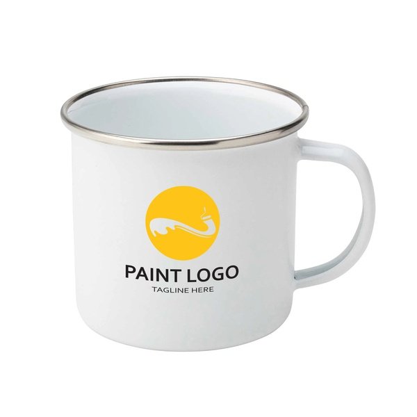 Enamel Branded Mug