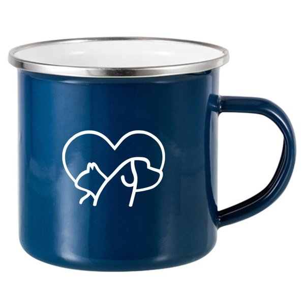 Enamel Branded Mug