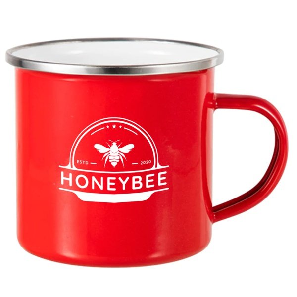 Enamel Branded Mug