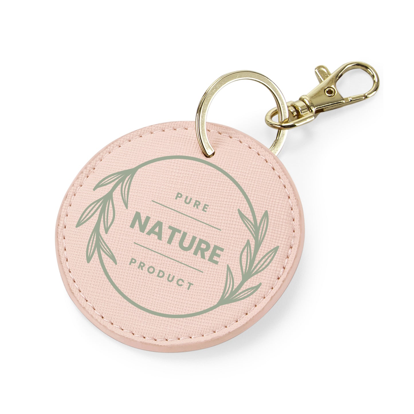 PU Leather Branded Keyring