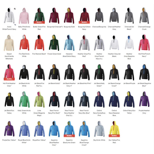Branded Varsity Hoodies