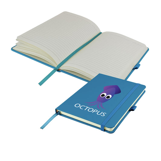 Soft feel PU Leather A5 Notebook - 196 pages
