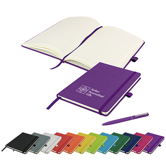 Soft feel PU Leather A5 Notebook
