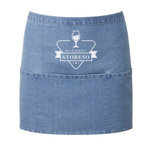 Branded Short Waist Apron