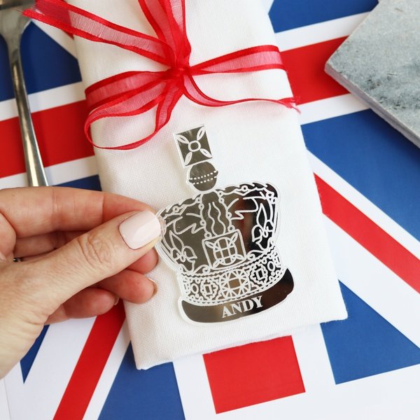 Corporate Event Personalised Place Settings