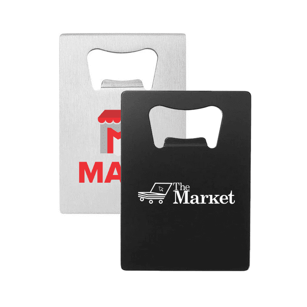 Black Credit Card Bottle Opener