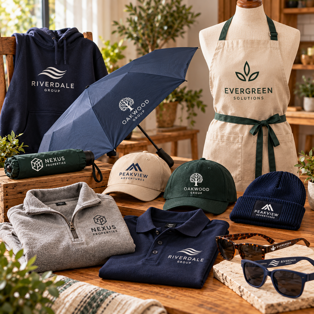 Branded Clothing & Accessories