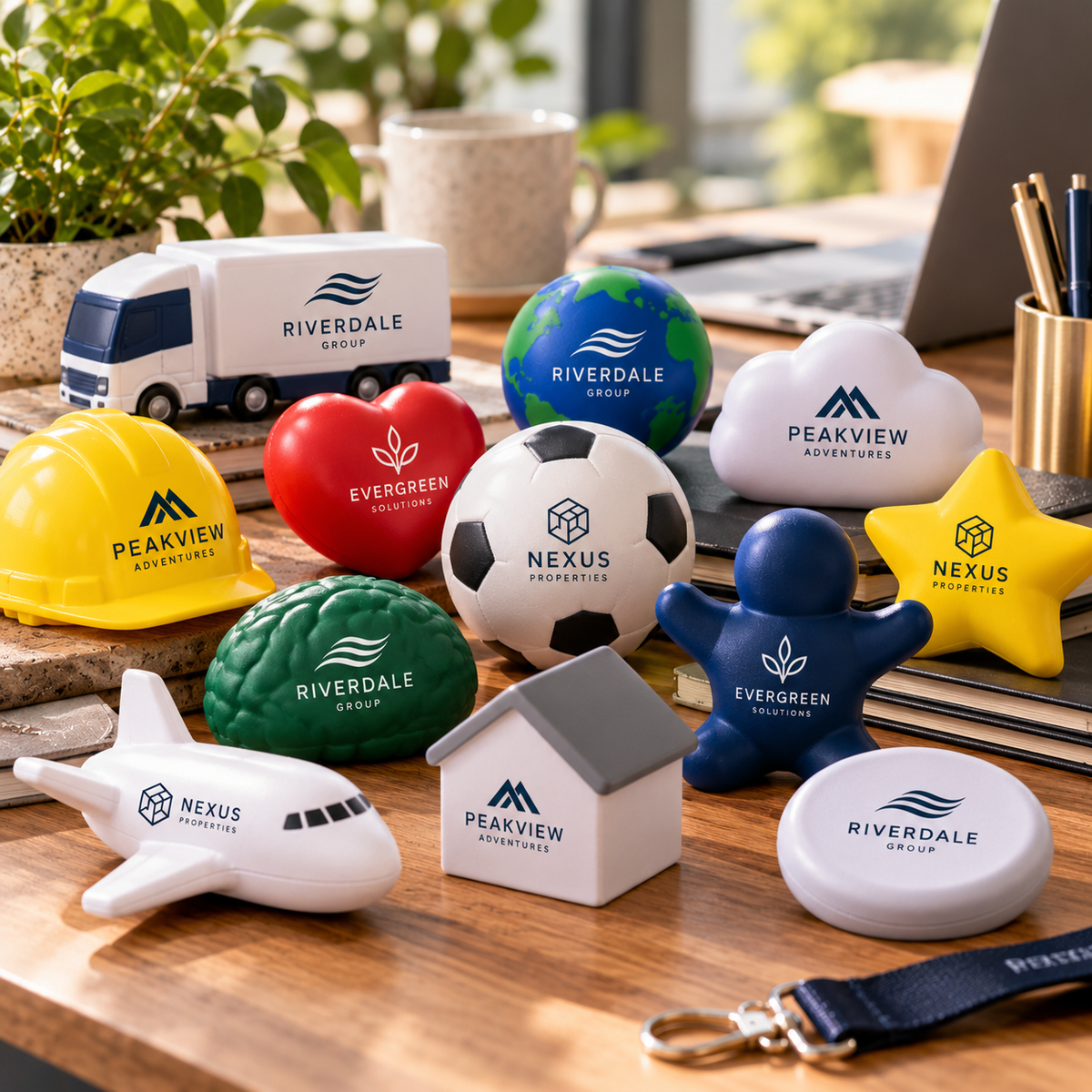 Branded Stress Relievers, Toys & Fidgets