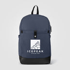 Branded Recycled Cotton Canvas Laptop Backpack