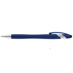 Branded Recycled Plastic Stylus Pen with Anti-Fraud Ink in Royal Blue