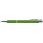Branded Colourful Soft-Touch Aluminium Pen