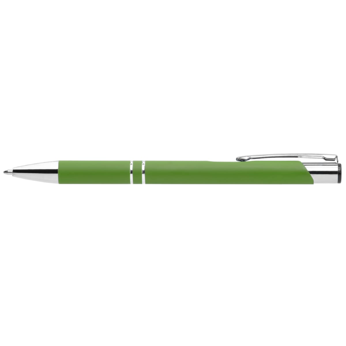 Branded Colourful Soft-Touch Aluminium Pen