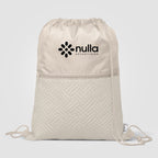 Branded Recycled Quilted Drawstring Bag 6L