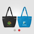 Branded Recycled Stripe Tote Bag - 20L