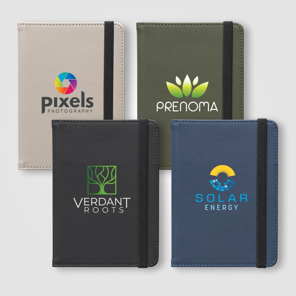 Branded Recycled PU Passport Travel Wallet