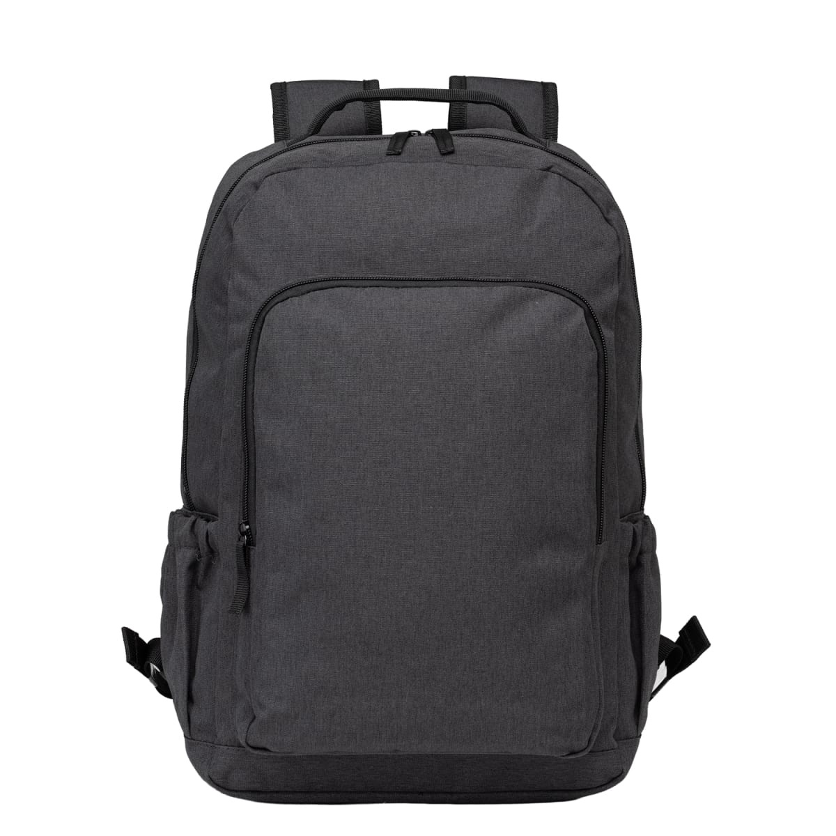 Branded rPET Dual-Compartment Laptop Backpack