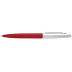 Branded Recycled Plastic Chrome Trim Retractable Pen