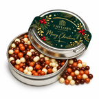 Branded Chocolate Pearls Caviar Tin