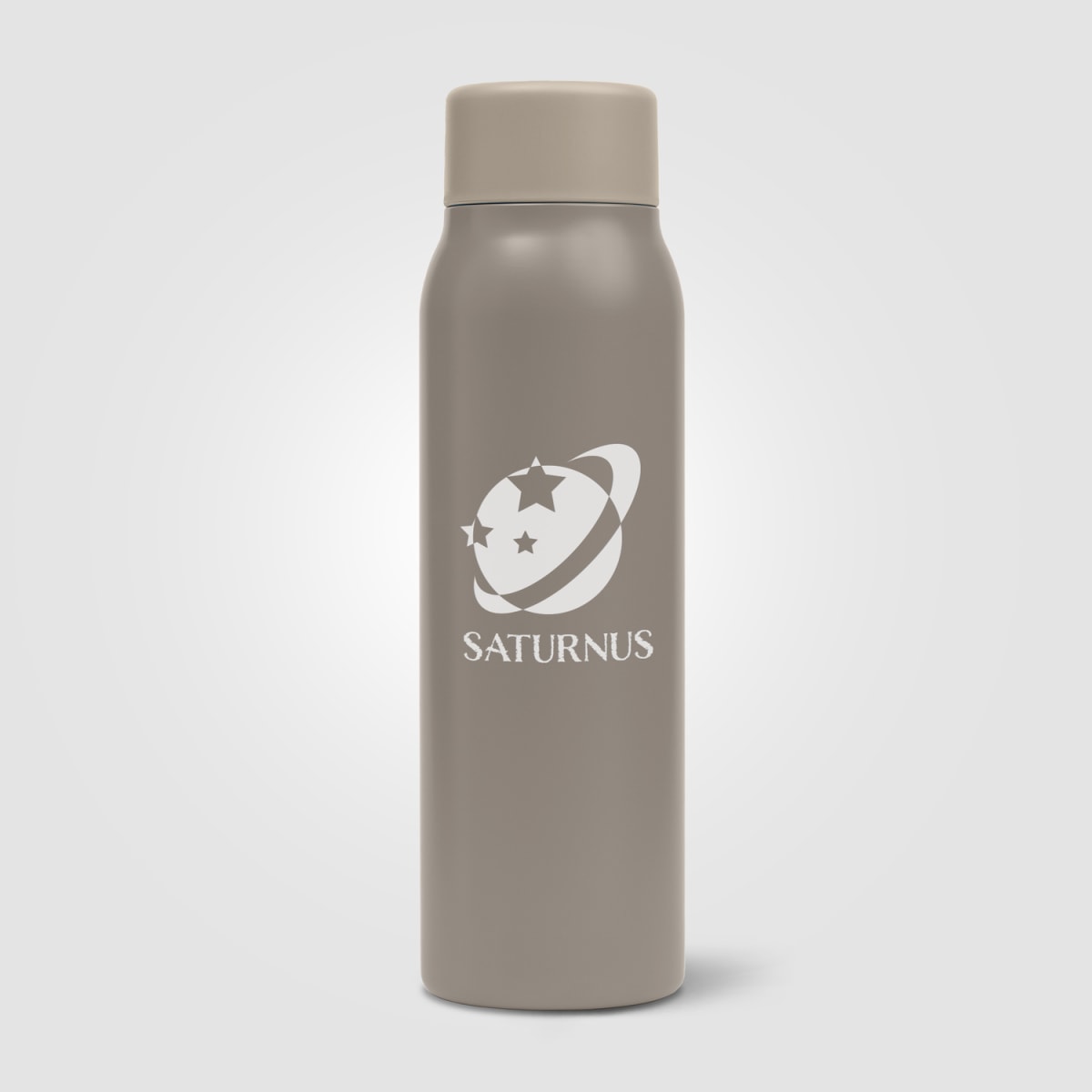 Branded Recycled Steel Carbonated Drinks Bottle 590ml