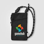 Branded rPET Multi-Pocket Crossbody Bag