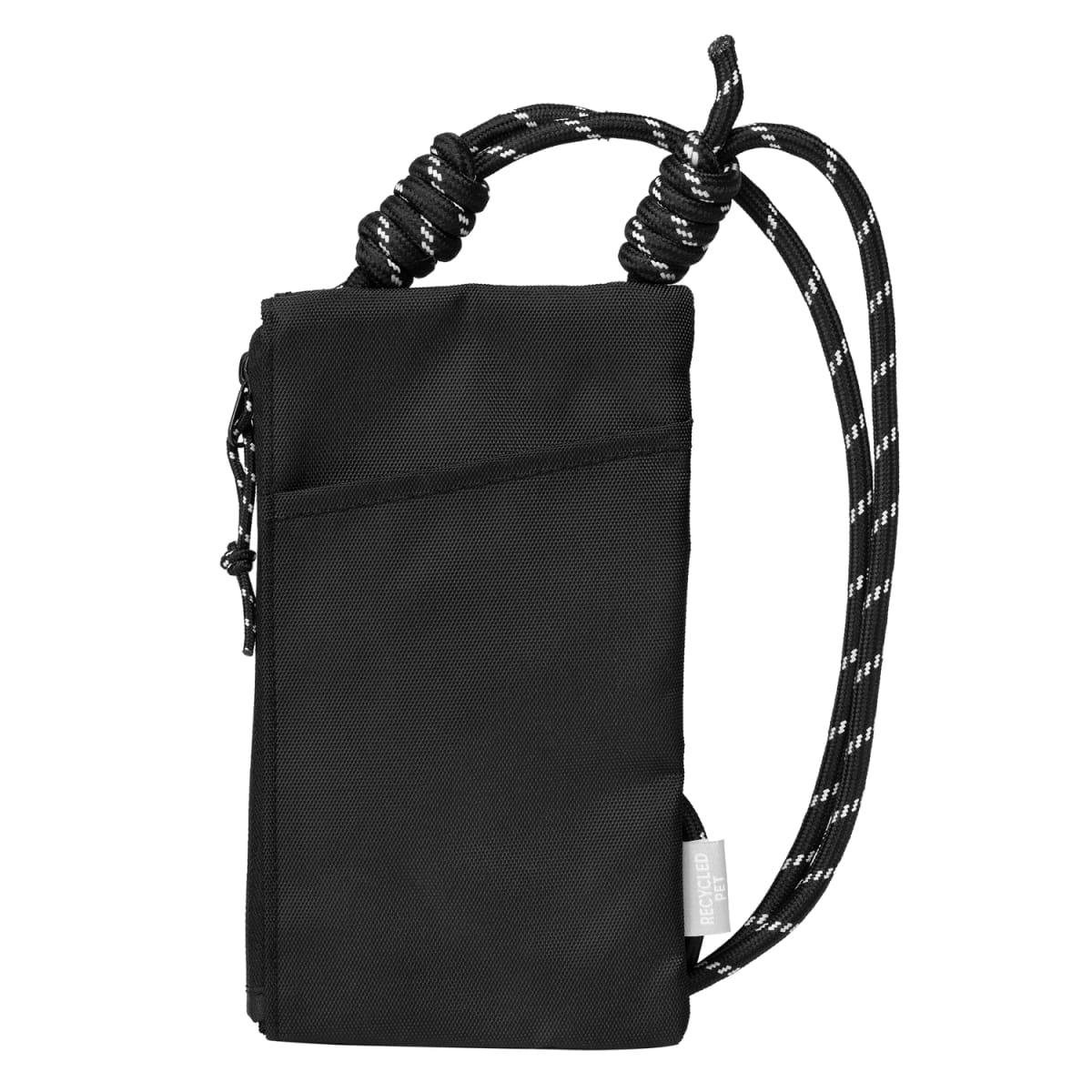 Branded rPET Multi-Pocket Crossbody Bag