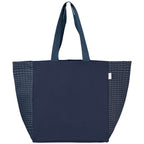Branded Recycled Cotton Chevron Tote Bag