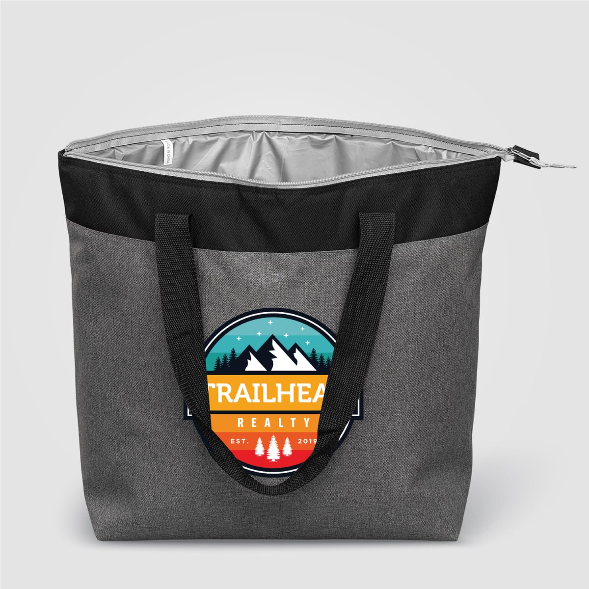Branded Zippered 44-Can Cooler Tote Bag
