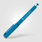 Branded Recycled ABS Gel Pen with Rubber Grip