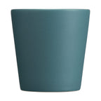 Branded Matte Handleless Ceramic Cup 180ml in Icy Blue