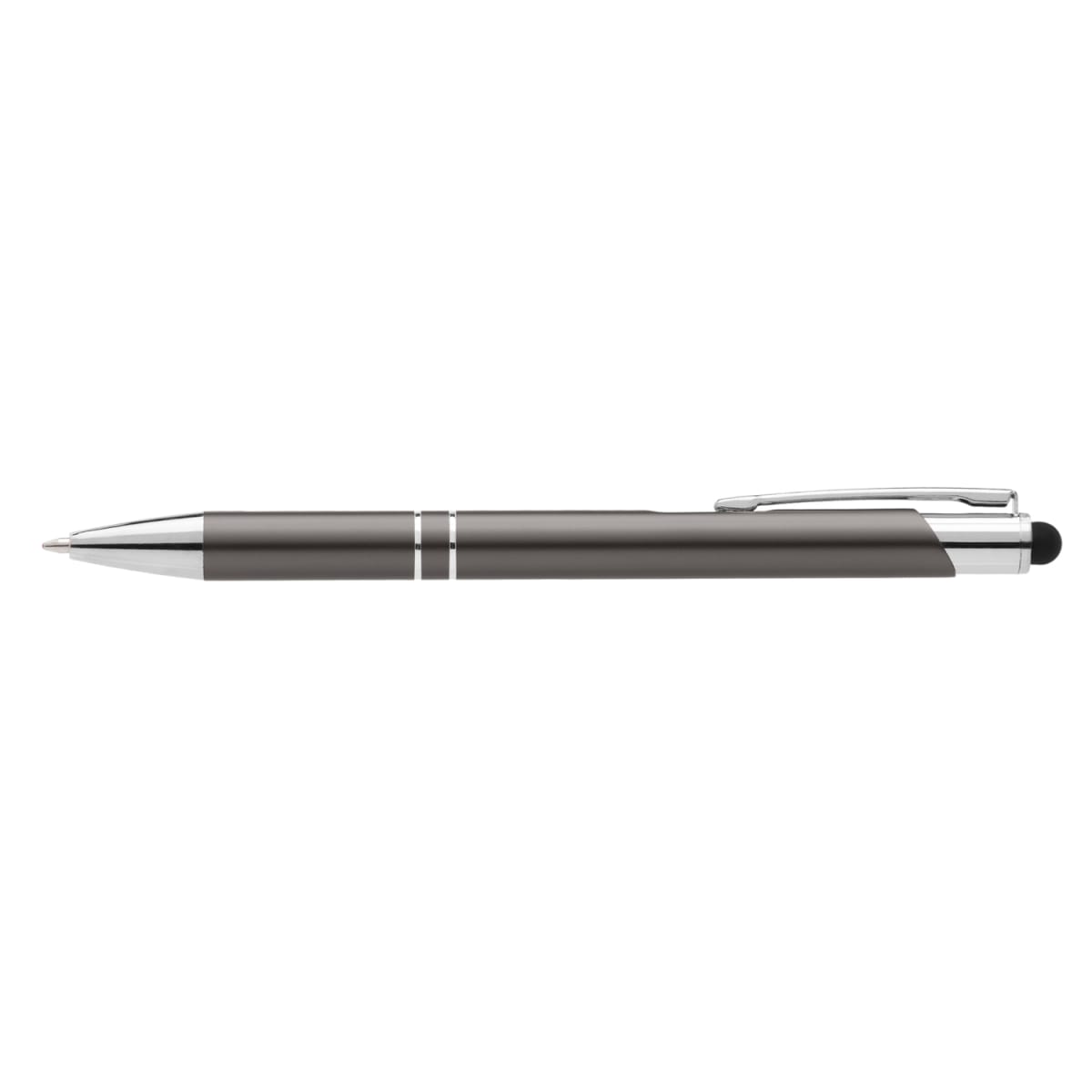 Branded Matte Aluminium Stylus Pen in Burgundy