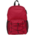 Branded rPET Sports Laptop Backpack in Red