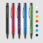 Branded Mirror-Finish Aluminium Soft-Touch Pen
