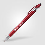 Branded Metallic Stylus Pen with Chrome Accents
