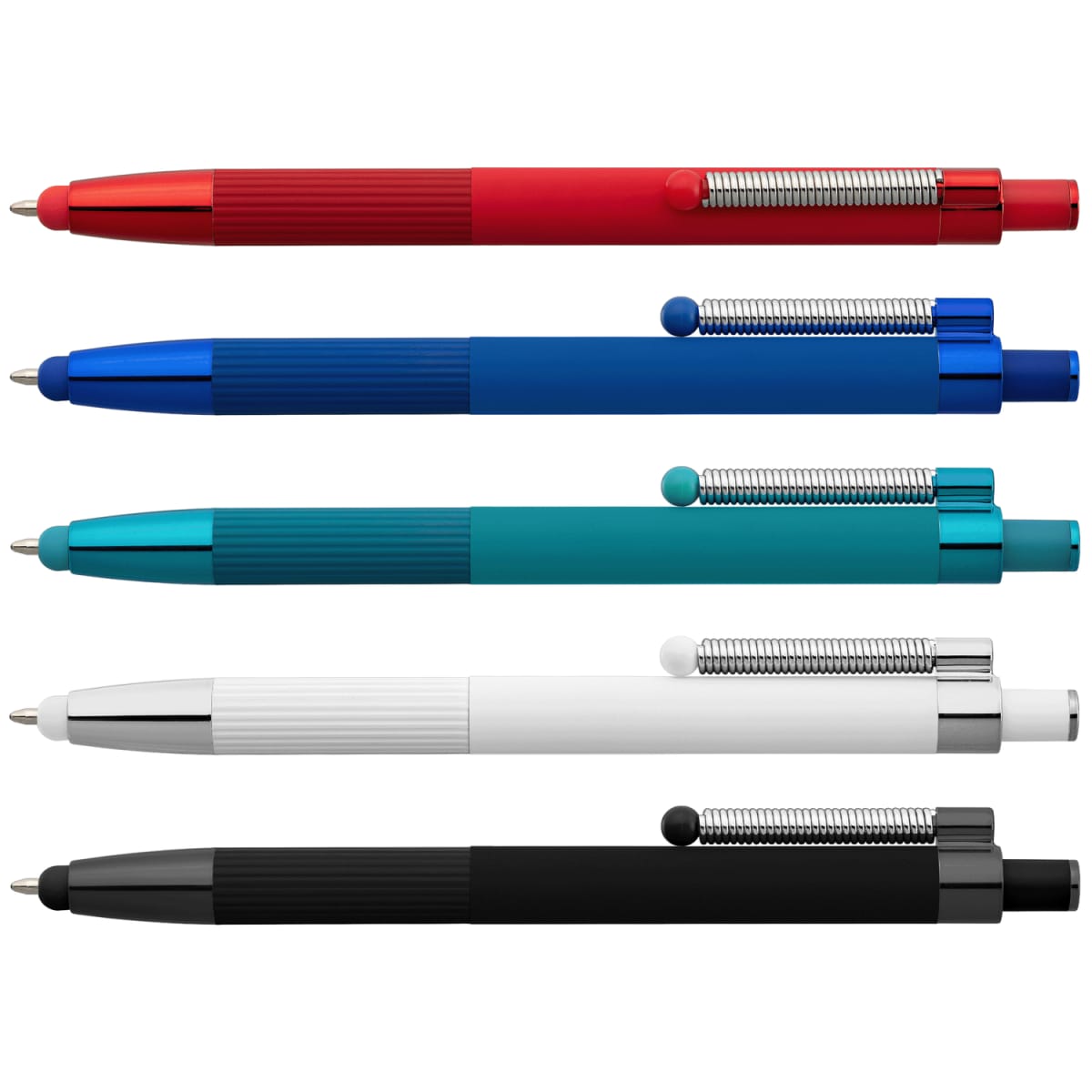 Branded Recycled Aluminium Fidget Stylus Pen