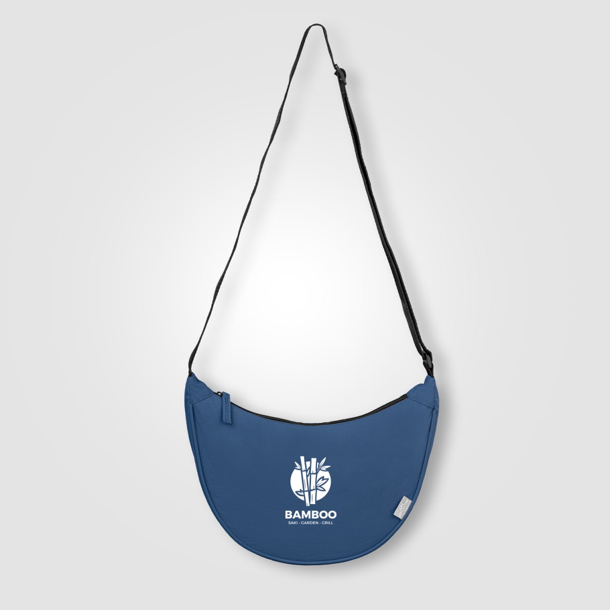 Branded Recycled Nylon Crossbody Shoulder Bag
