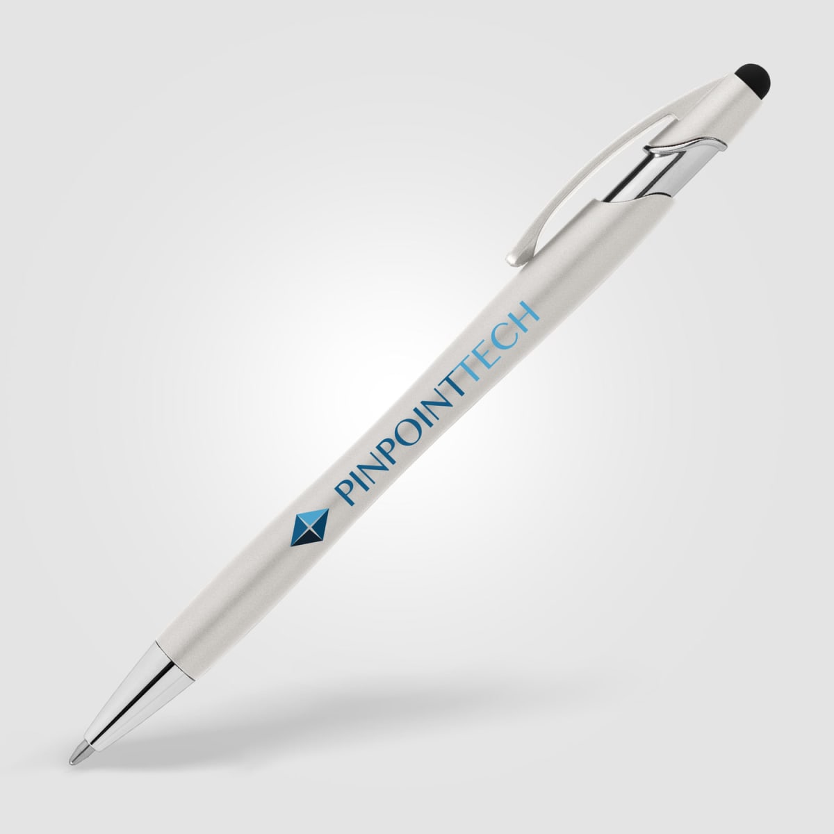 Branded Recycled Plastic Stylus Pen with Anti-Fraud Ink