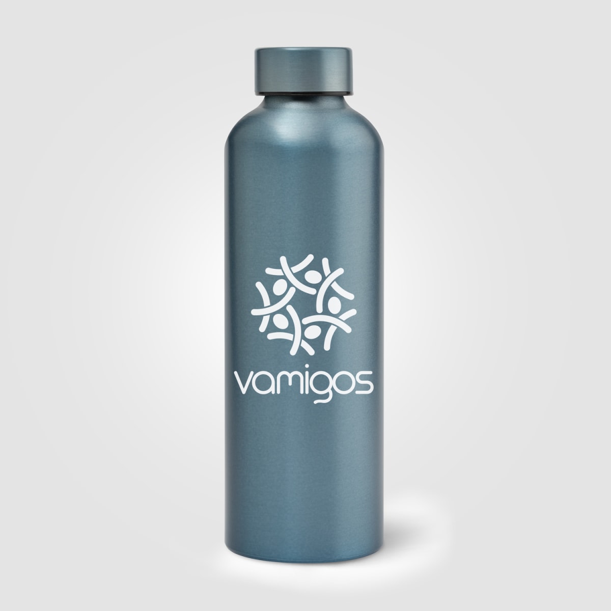Branded Recycled Stainless Steel Metallic Bottle 710ml