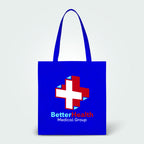 Branded Budget Non-Woven Tote Bag in Royal Blue