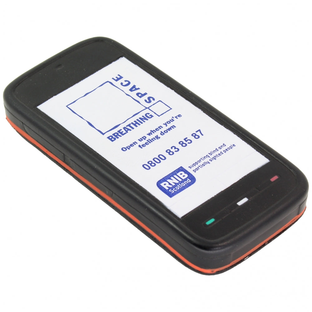Branded Touch Screen Mobile Phone Stress Toy