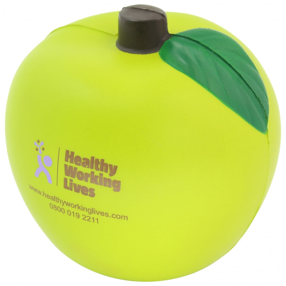 Branded Apple Stress Toy