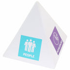 Branded Pyramid Stress Toy