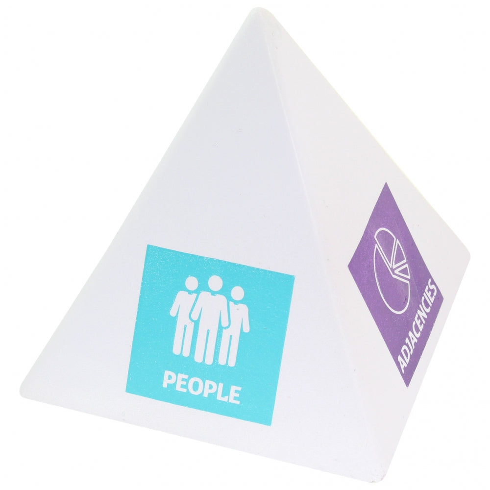 Branded Pyramid Stress Toy