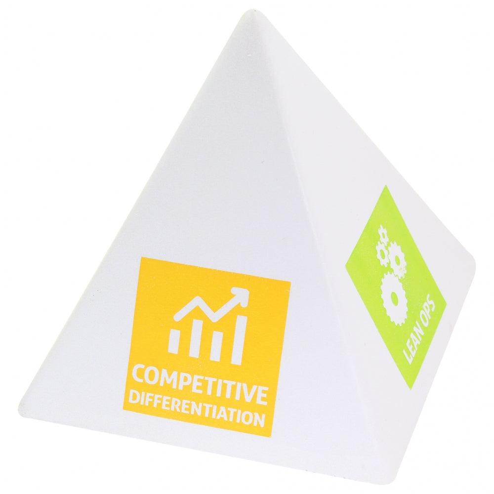 Branded Pyramid Stress Toy