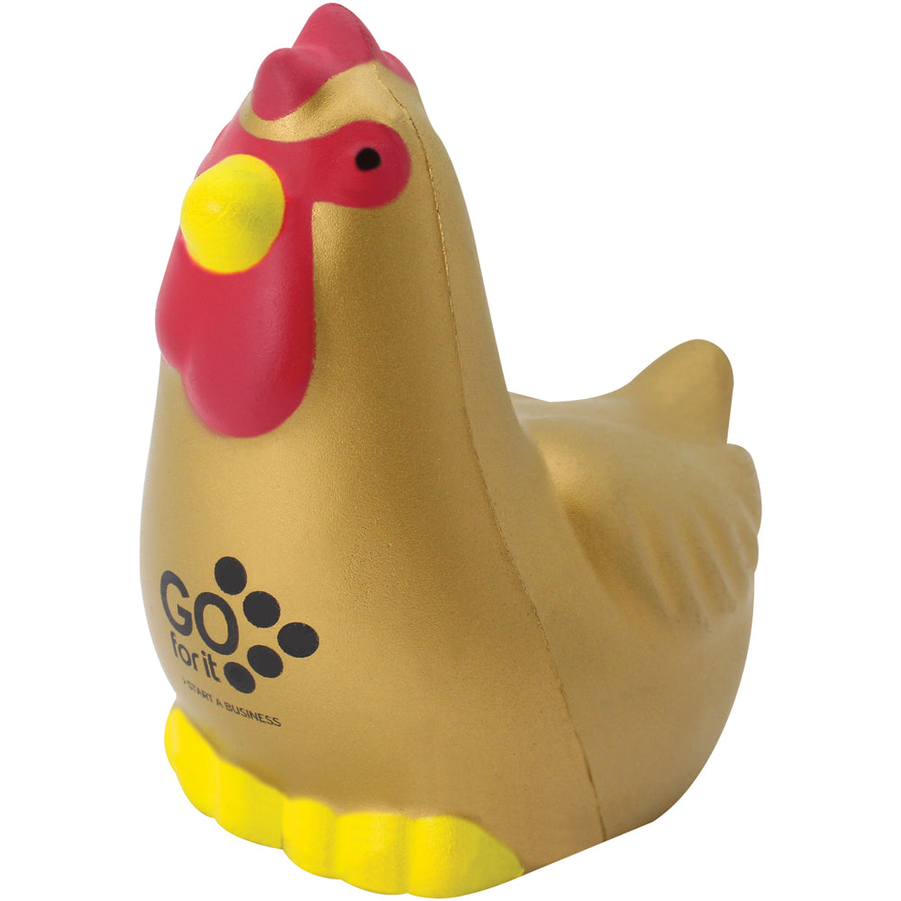 Branded Chicken Stress Toy