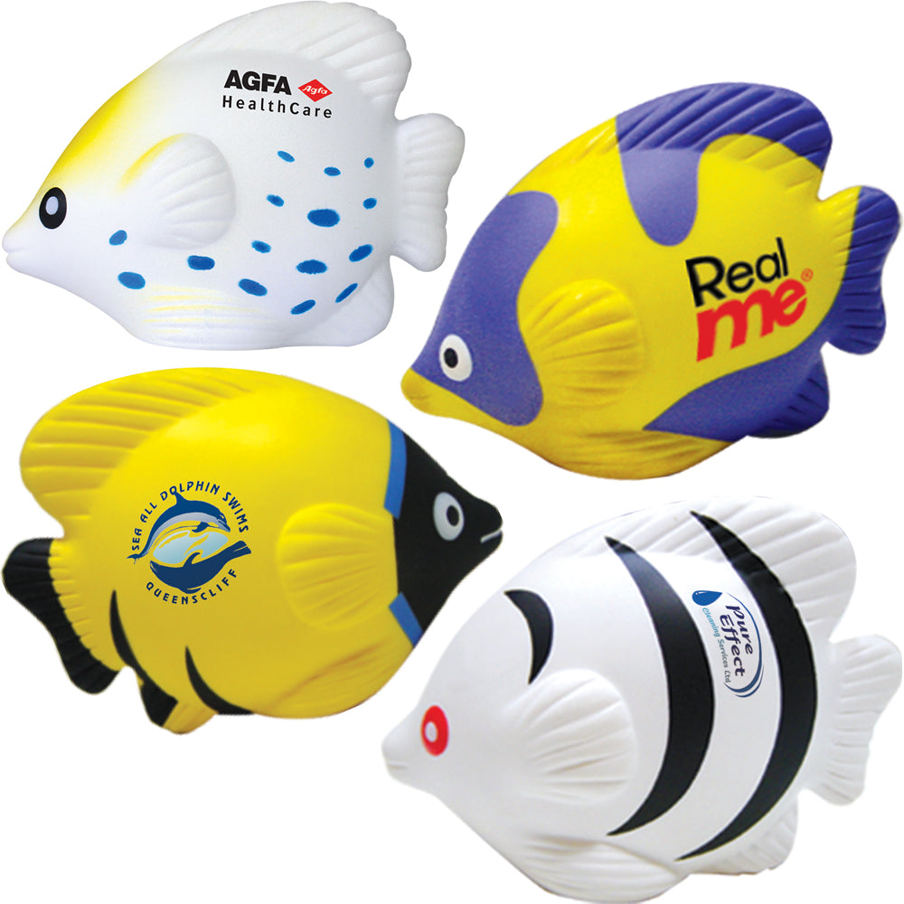 Branded Tropical Fish Stress Toy