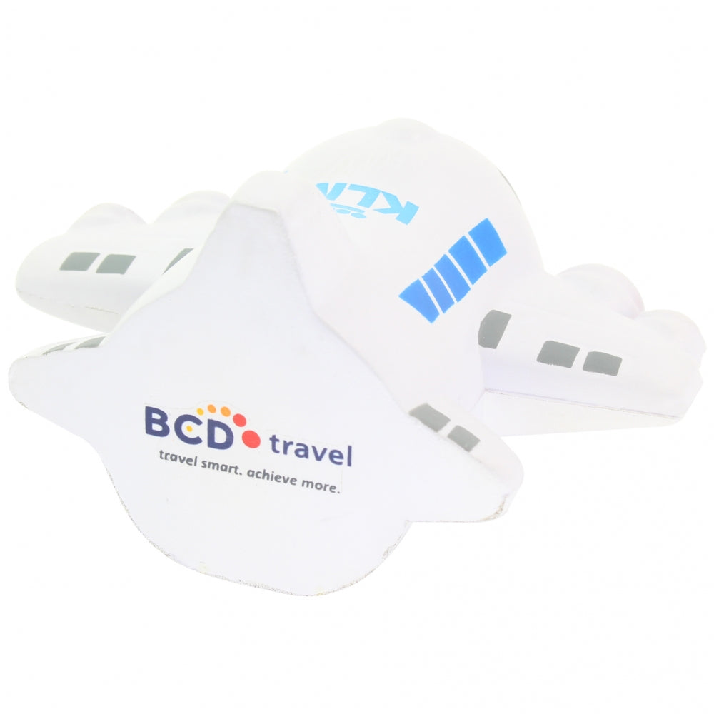 Branded Aeroplane Stress Toy - S0028