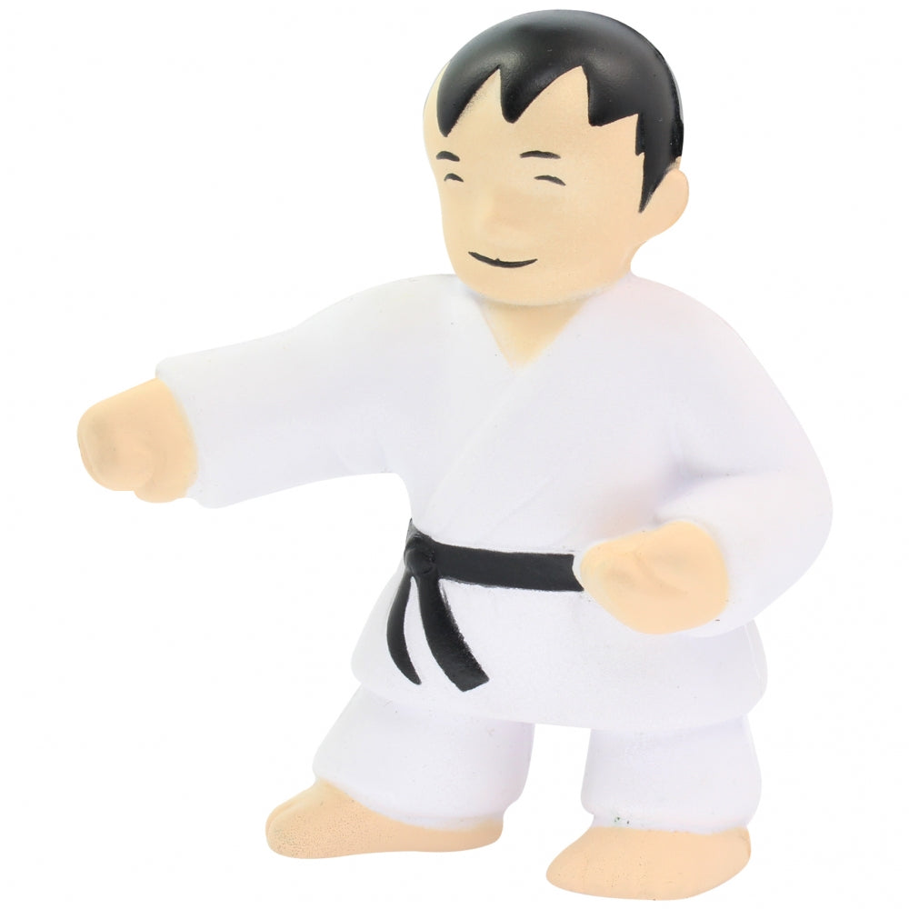 Branded Karate Man Stress Toy