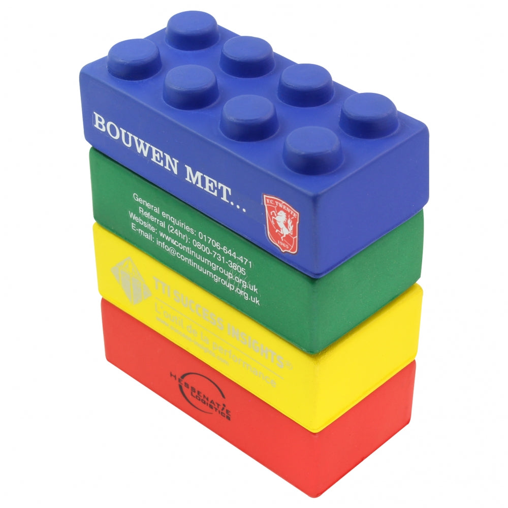 Branded Building Block (individual) Stress Toy