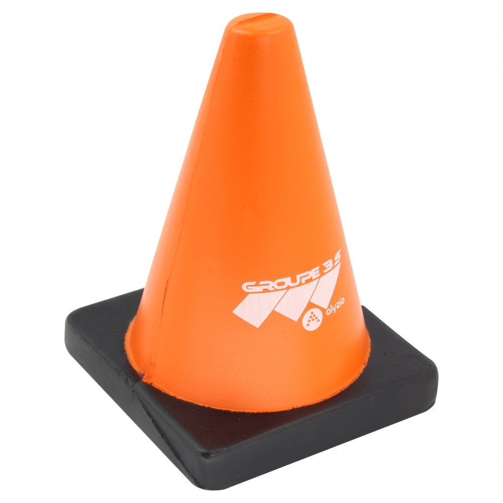 Branded Traffic Cone Stress Toy